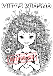 Kolorowanka XXL WITAJ WIOSNO!