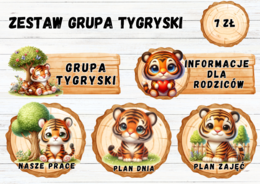 ZESTAW GRUPOWY GRUPA TYGRYSKI