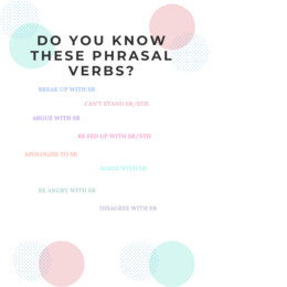 Phrasal verbs dział człowiek/ frazale/ angielski/ egzamin ósmoklasity