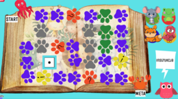 Literackie zwierzaki - gra planszowa