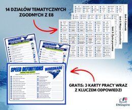 WORDNADO E8 – gra typu Alias | 1500+ słów | powtórka do egzaminu ósmoklasisty