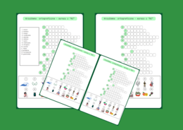 KRZYŻÓWKA obrazkowa – ortografia – RZ - ćwiczenia redakcyjne