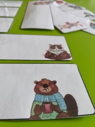 Boże Narodzenie - puste fiszki - miejsce na życzenia, polecenia