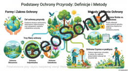 Sposoby ochrony przyrody biologia klasa 8 sketchnotka