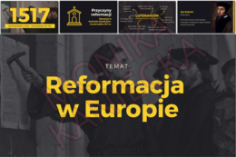 Reformacja w Europie - prezentacja historia klasa 6