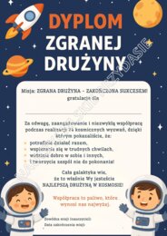 Misja: ZGRANA DRUŻYNA- program budowania relacji w 24 krokach ( dla przedszkola i klas 1-3)