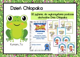 Dzień chłopaka- pytania do gry