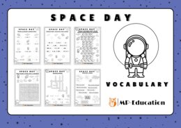 Space Day - Vocabulary (Dzień Kosmosu słownictwo)
