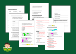 WIOSNA - ćwiczenia gramatyczne - GRAMATYKA - części mowy - części zdania - składnia - kl. 4-6 - karta pracy + ODPOWIEDZI