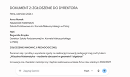 Innowacja Pedagogiczna w 10 Minut
