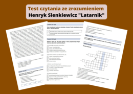 "Latarnik" - test czytania ze zrozumieniem