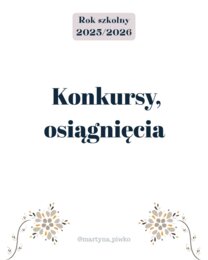 Teczka wychowawcy - wkładki do segregatora.