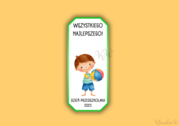 Zakładki na Dzień Przedszkolaka