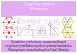 Together 6 unit 3 grammar trimino&tangrams
