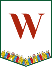 POWRÓT DO SZKOŁY – girlanda – napis – gazetka - szkoła - wersja 2