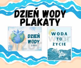 Dzień wody- plakaty