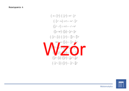 Mnożenie wielomianu przez jednomian (ułamki) | matematyka, algebra | 26 kolumn