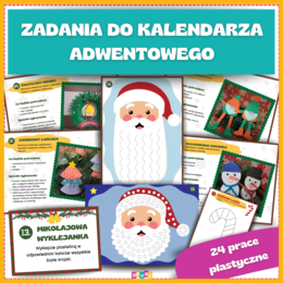 Kalendarz adwentowy 2024_prace plastyczne