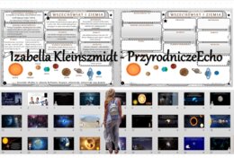 Minizestaw do tematu „Wszechświat i Ziemia” – sketchnotka + karta pracy w power point + prezentacja multimedialna w power point – Oblicza geografii I, poziom podstawowy, dla liceum ogólnokształcącego i technikum. Geografia I. Dział „Ziemia we Wszechświec