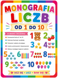 Liczby od 1 do 10.