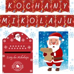 Skrzynka na listy do Św. Mikołaja