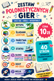 Polonistyczny zestaw gier