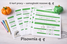 PISOWNIA Ą I Ę [Karta pracy, sprawdzian]
