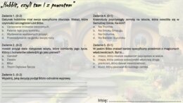 Zestaw lekturowy "Hobbit, czyli tam i z powrotem"