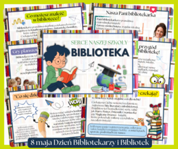 Biblioteka – serce naszej szkoły!