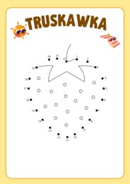Połącz kropki, przedszkole