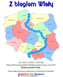 Z biegiem Wisły – Gra planszowa