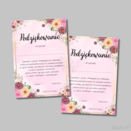 Podziękowania dla Rodziców - szkoła