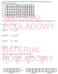 Rozwinięcia dziesiętne liczb wymiernych (ułamki okresowe) - notatka + karta pracy klasy 6, 7, 8