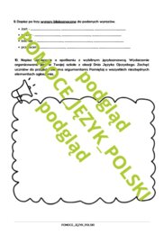 Dzień Języka Ojczystego - zadania dla kl. 7