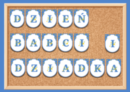 DZIEŃ BABCI i DZIADKA - BABCIU! DZIADKU! TAK BARDZO WAS KOCHAMY!