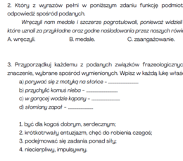 Ogłoszenie nr 2 - kartkówka, egzamin ósmoklasisty,