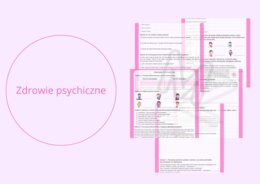 Zdrowie psychiczne - karty pracy