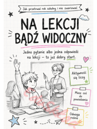 Jak przetrwać rok szkolny i nie zwariować – gazetka ścienna w stylu zeszytowym