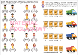 Jednostki masy - karta pracy klasy 4 - 8