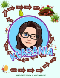 Wiosenne mnożenie- do 30,50,100. Gry planszowe.