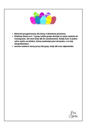 Matematyczna Wielkanoc - klasa 4