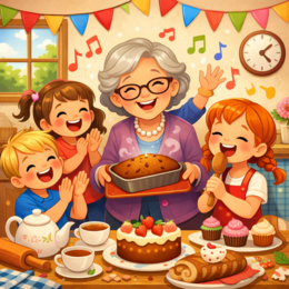 Piosenka na Dzień Babci i Dziadka - Babcia w duszy gra mp3/ wav