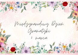 STACJE ZADANIOWE Z JĘZYKA POLSKIEGO NA DZIEŃ GRAMATYKI 4 MARCA