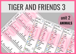 Tiger and Friends 3 unit 2 - zakładki do ksiazki