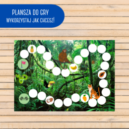 Plansza do gry | Dżungla