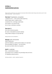 Jasełka - Narodził się światłością