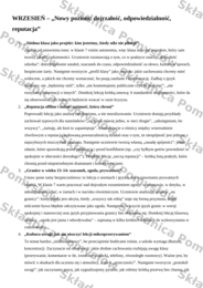 Klasa 7 - godziny wychowawcze | 40 tematów z krótkim omówieniem (plan na cały rok) | lekcje wychowawcze (DOCX)