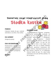 Scenariusz zajęć integrujących grupę