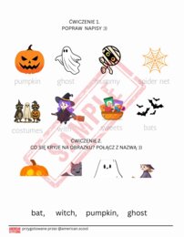 Halloween gotowa lekcja 1-3