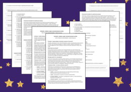 🔮✨ANDRZEJKI – tradycja, magia i zwyczaje dawnych czasów – test – 🎇 CZYTANIE ZE ZROZUMIENIEM – klasa 6 – 2 grupy + odpowiedzi